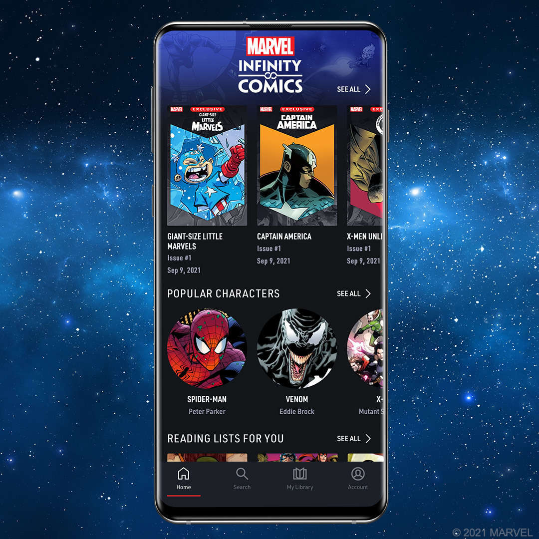 Marvel App Update