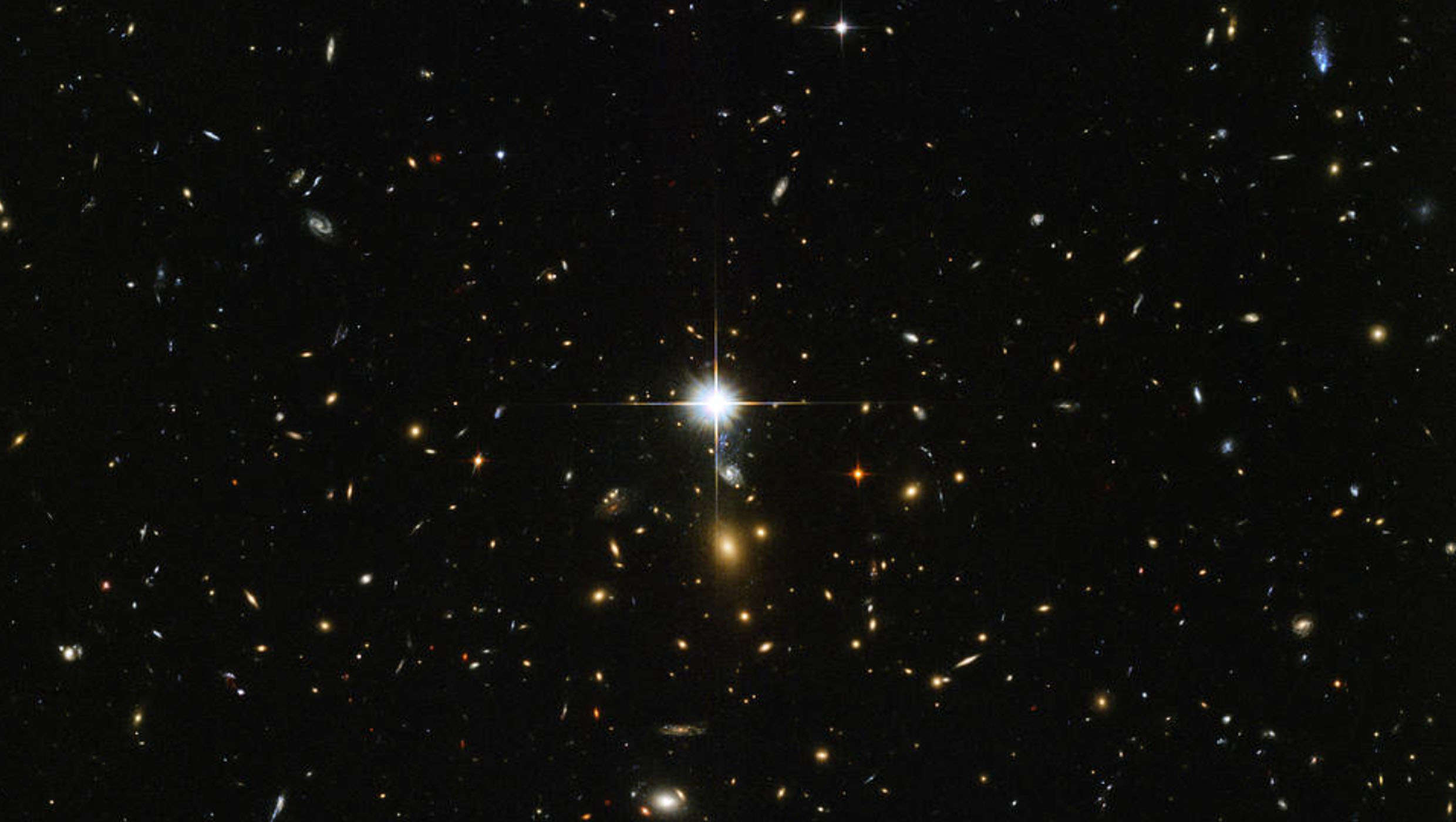 NASA Hubble image of distant stars
