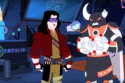 Tommy Wiseau in animated comdey SpaceWorld