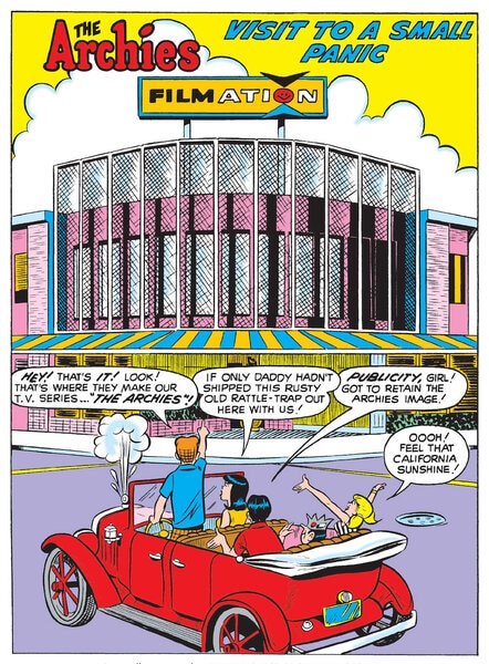 Archie Comics 80th Anniversary Book Filmation Press