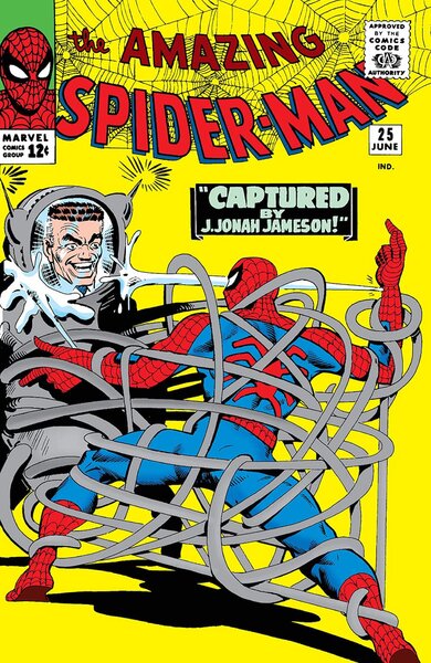 Amazing Spider-Man #25 Comic Cover PRESS