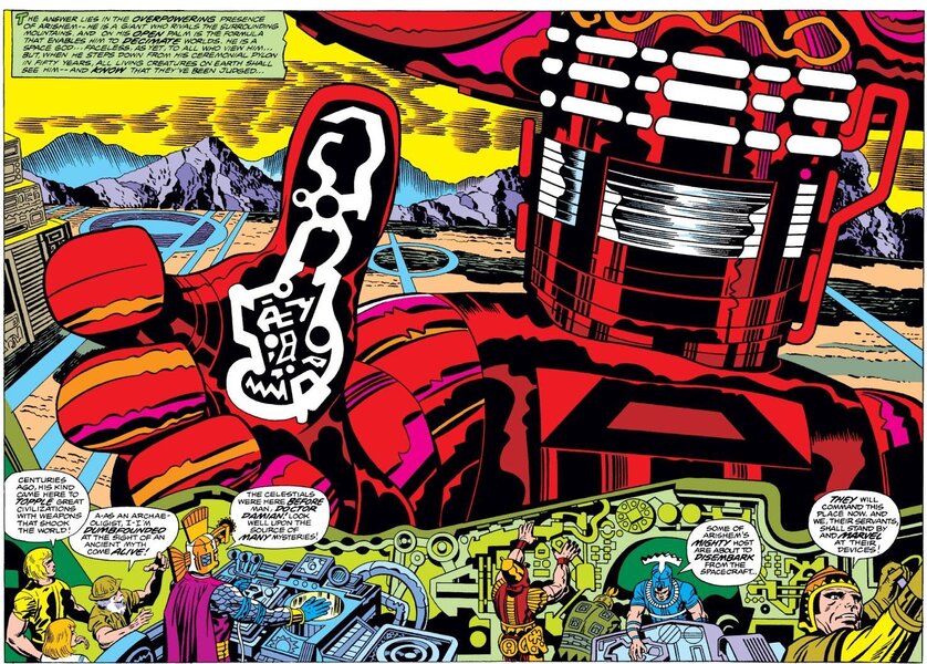 The Eternals #1 by Jack Kirby