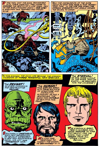 The Eternals #1 by Jack Kirby