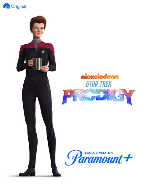 Star Trek Prodigy Cpt. Janeway