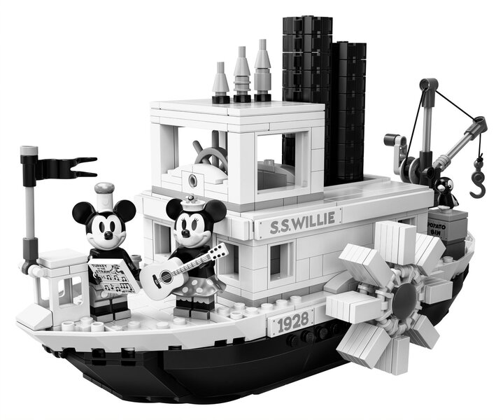 Steamboat Willie Mickey Mouse Minnie Mouse