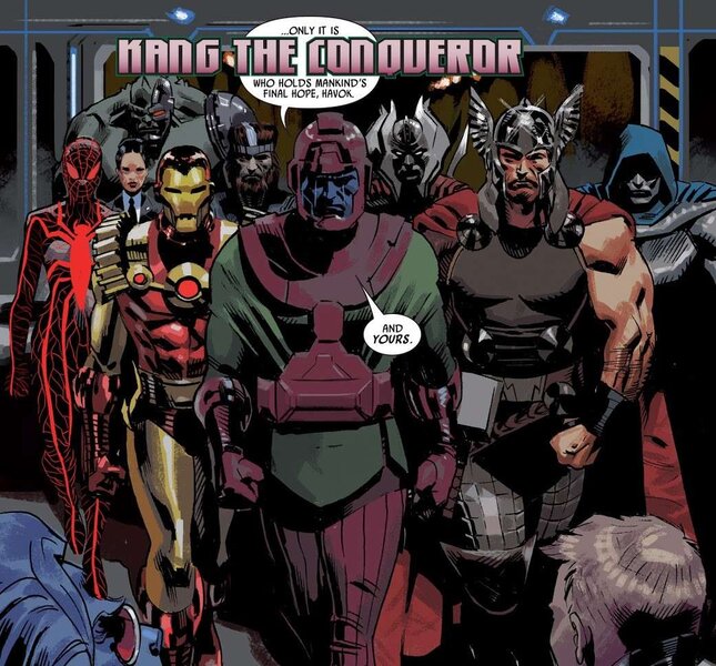 Uncanny Avengers #18 (Writer Rick Remender, Art by Daniel Acuna) [Credit: Marvel Comics]