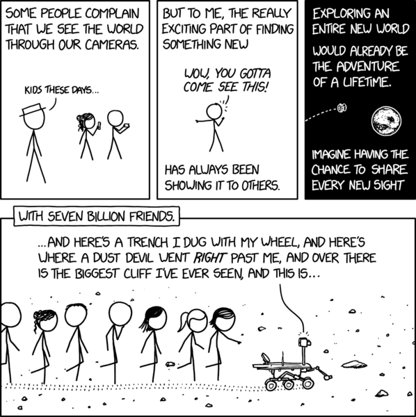 May we all have such a legacy. Credit: xkcd/Randall Munroe