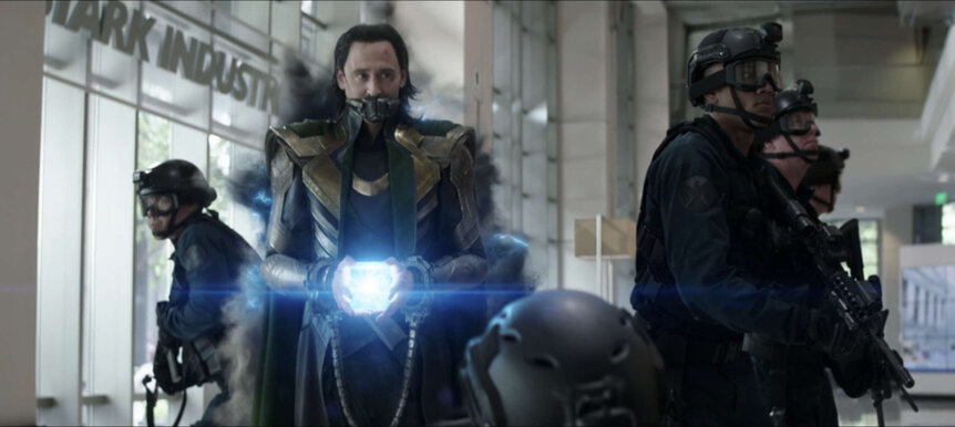 Endgame - Loki escapes with the Tesseract