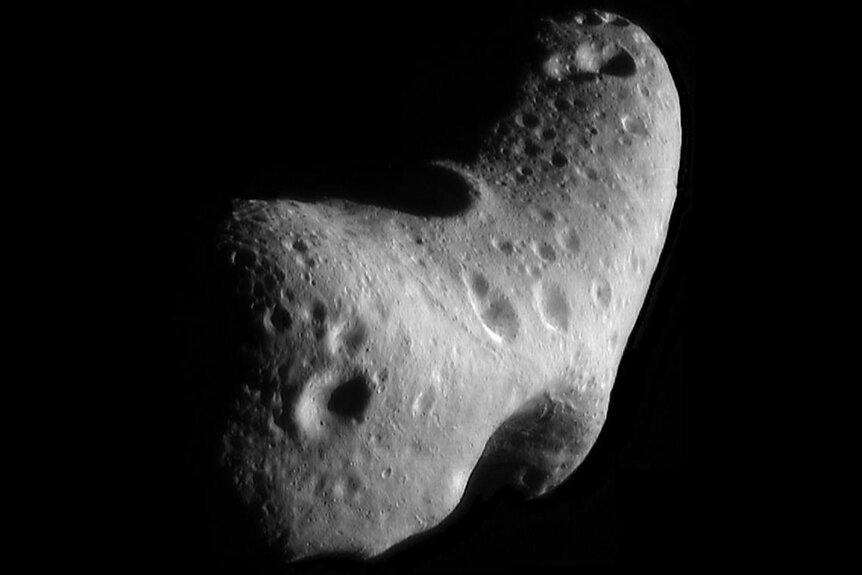 Eros the asteroid.