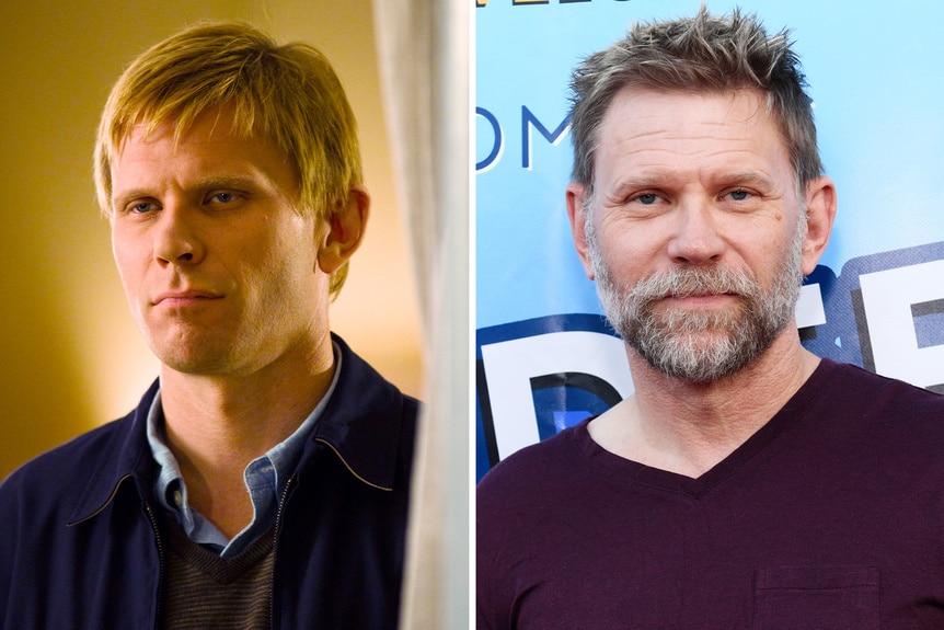 A split of Mark Pellegrino in SYFY's Being Human and in 2023.