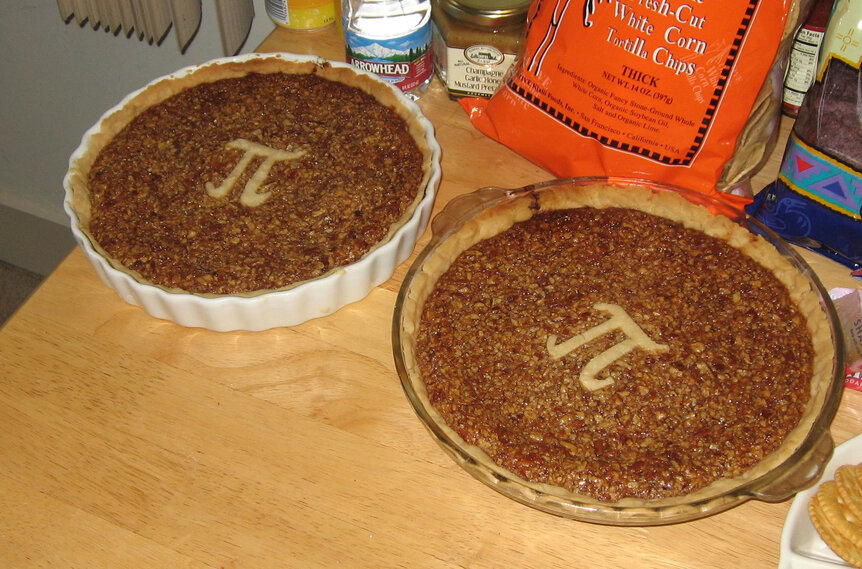 Mmmmmm, pi. Now we just need 9,999,998 more. Credit: AmitP on Flickr