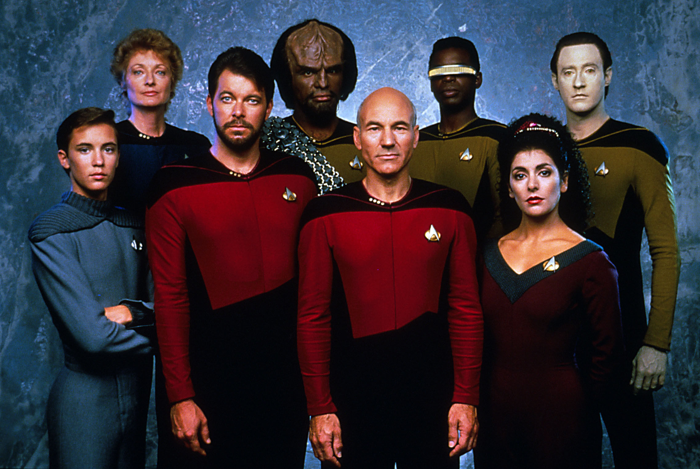 Star Trek The Next Generation Cast Celebrates Patrick Stewarts Th Birthday SYFY WIRE