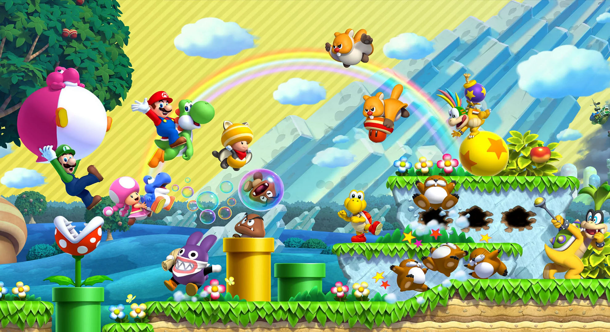 New Super Mario Bros - Nintendo Wii (World Edition) (Original Version)