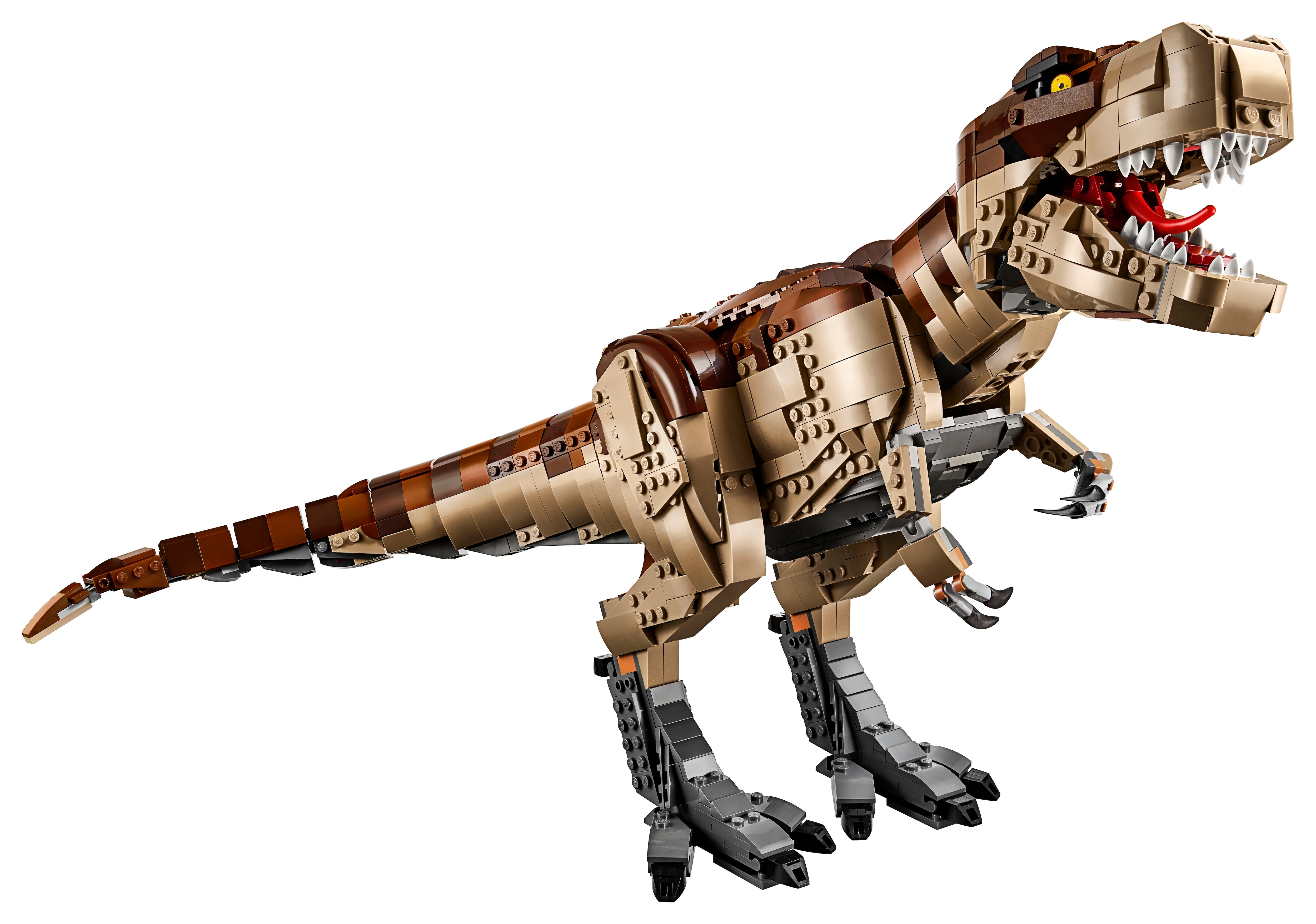 LEGO introduces the classic Jurassic Park gate and T. rex