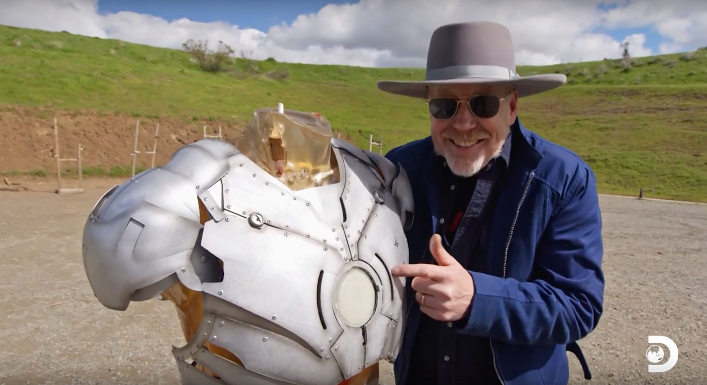 Adam Savage’s Iron Man Suit Is Bulletproof Titanium And Can Fly Syfy Wire