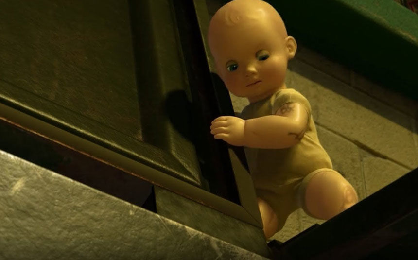 the baby doll from toy story