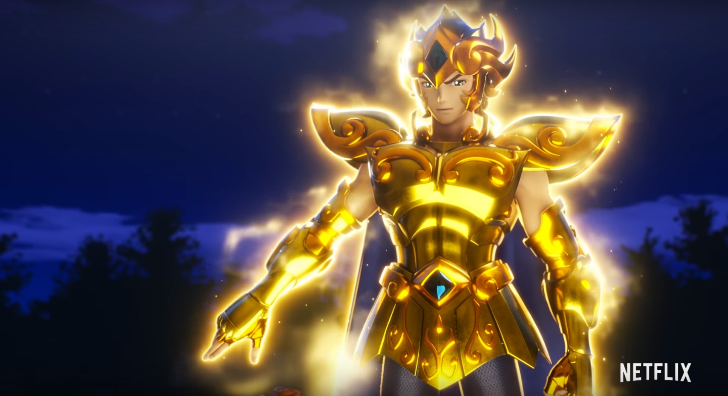 Saint Seiya - Soul of Gold Gold vs. Gold: Clash of the Saints! - Watch on  Crunchyroll