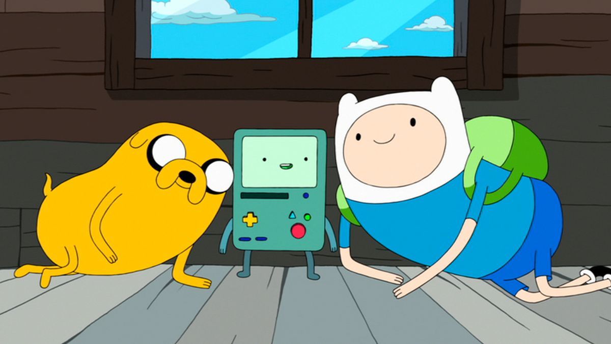 Jake the dog and finn the human