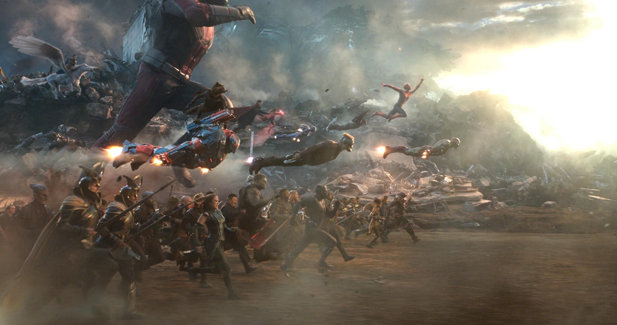 Avengers: Endgame's final battle came from VFX artists playing