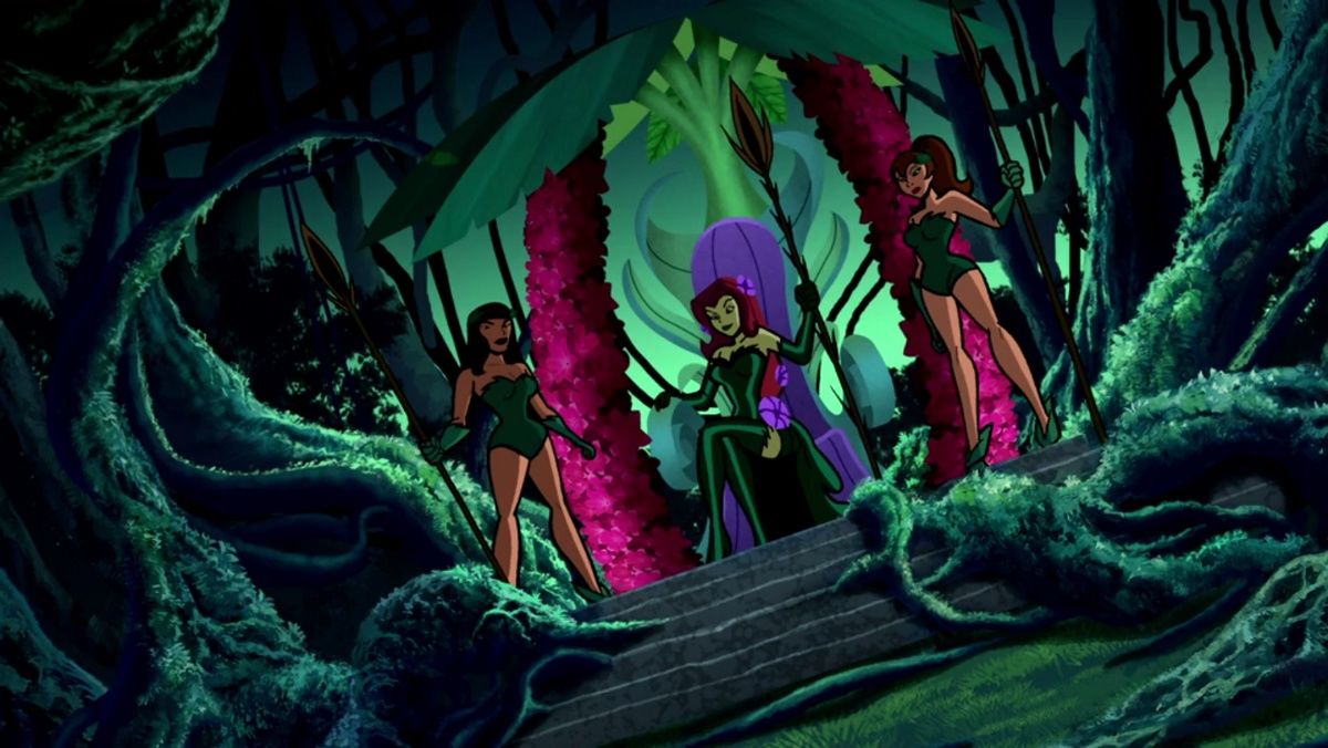 batman animated series poison ivy