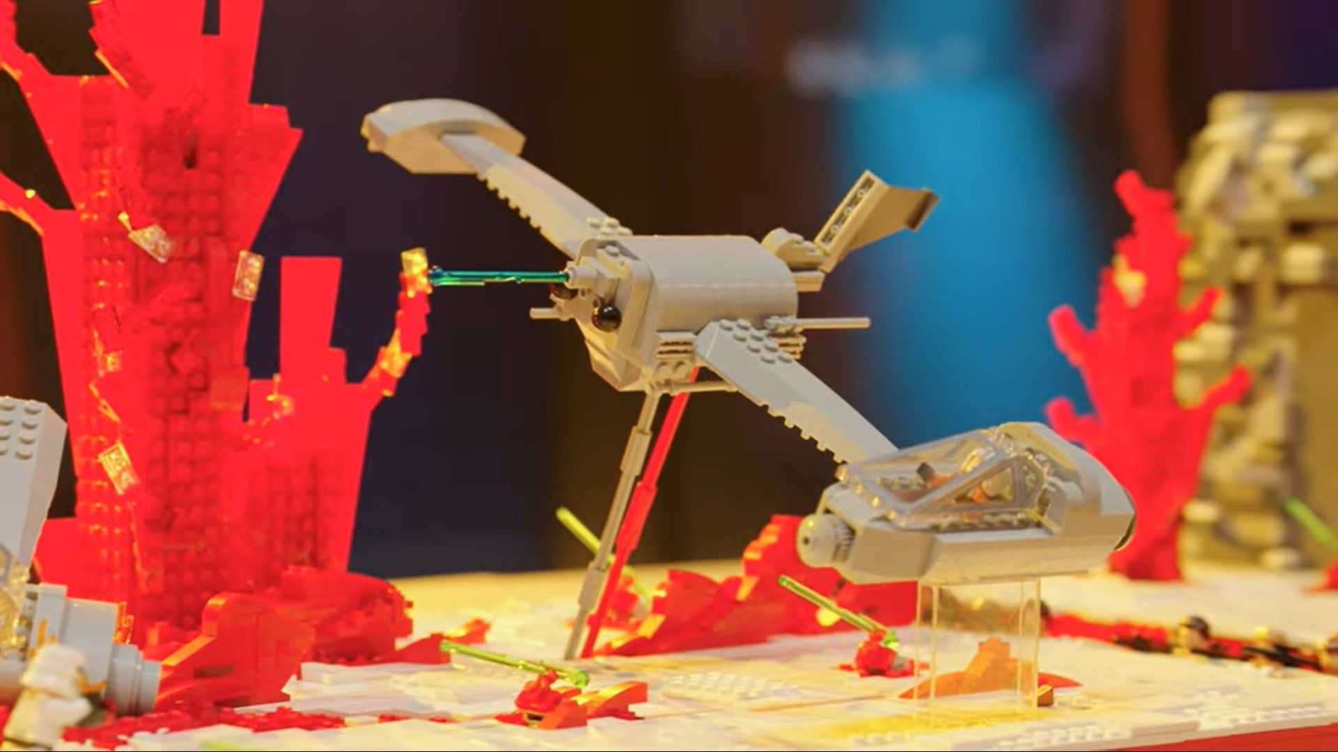 LEGO clip with Wars Battle of build | SYFY WIRE