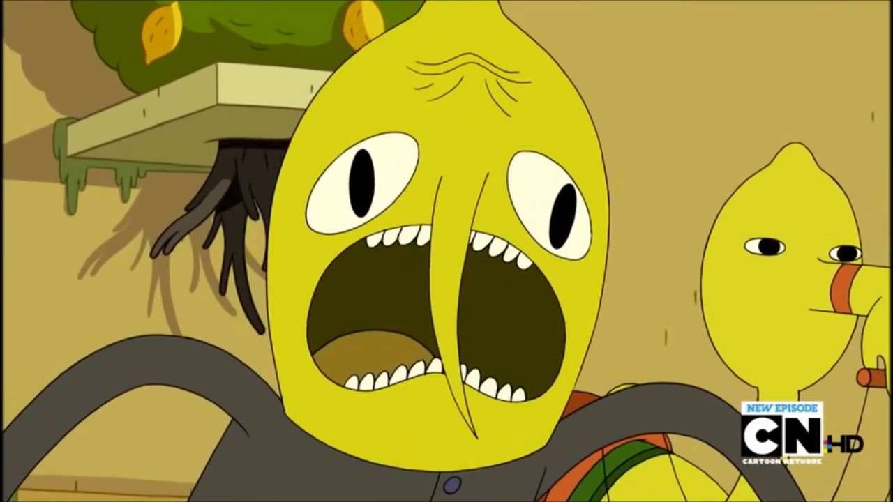 Adventure time earl of lemongrab