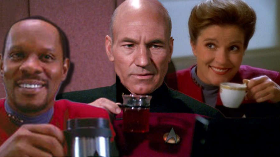 Star Trek Coffee Mug Reveals the Enterprise when Hot Liquid is Added