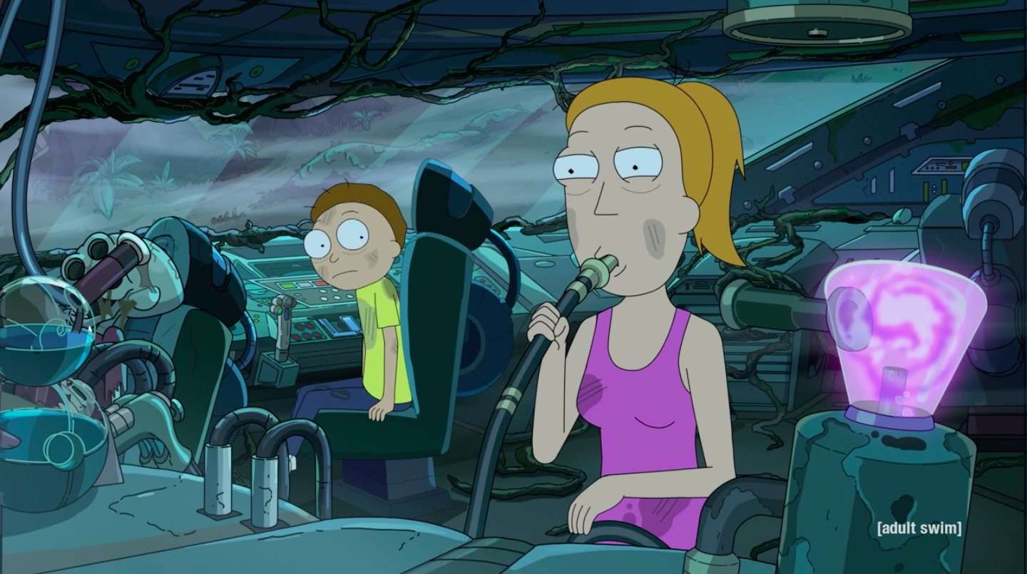Alien World-Rick and Morty Live Wallpaper 