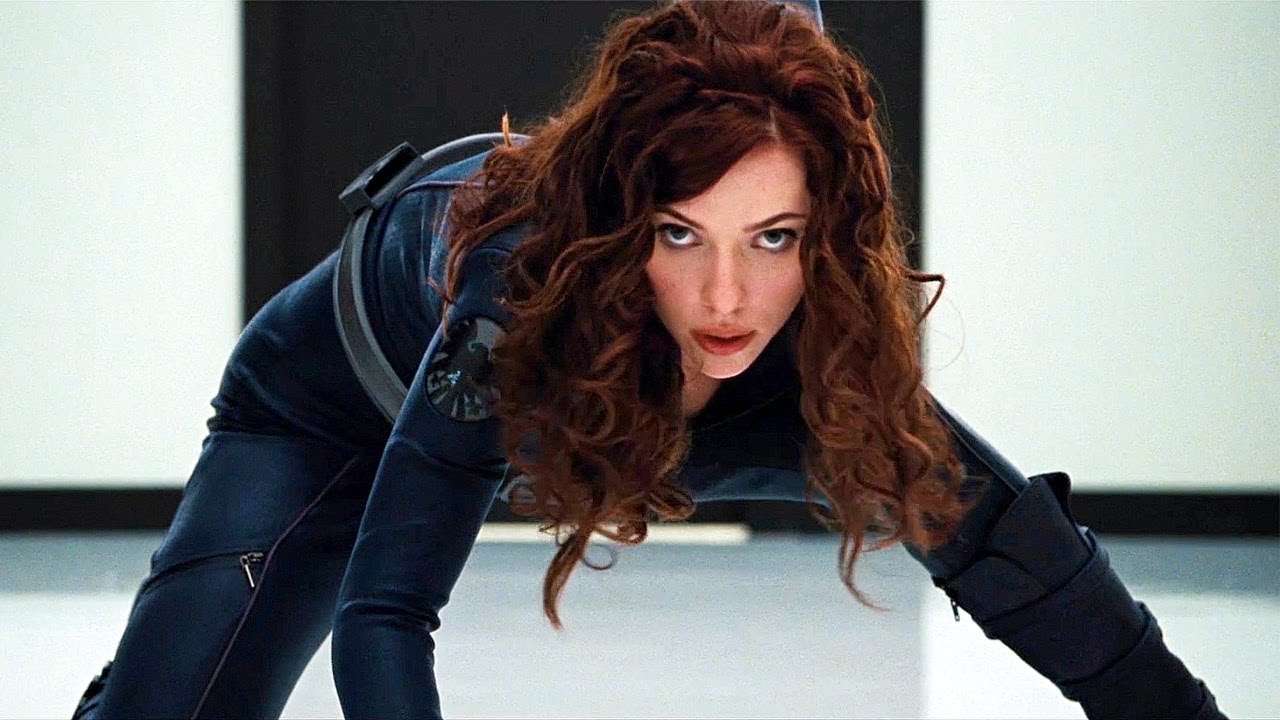 Black Widow in Iron Man 2