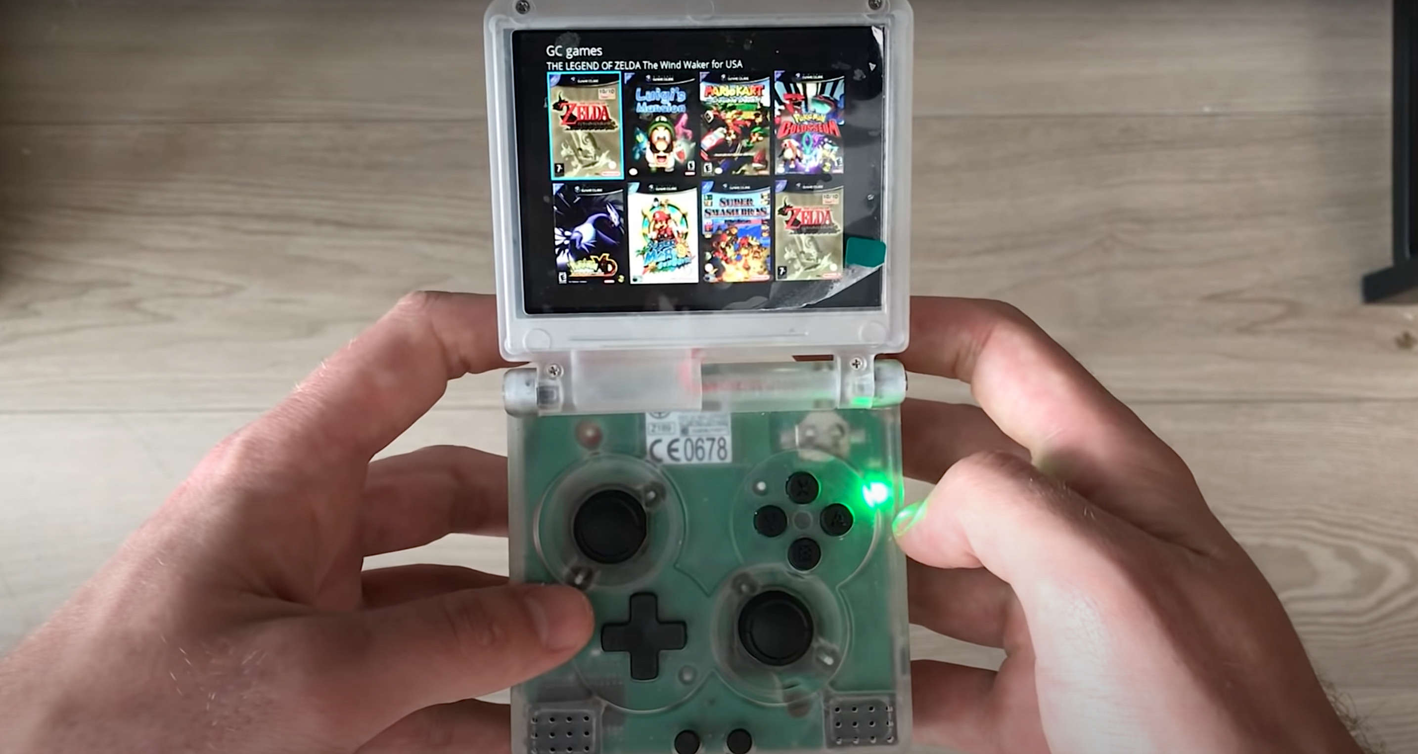 Demonteer Kosten walvis Nintendo Wii fan mod fits in Game Boy SP case via BitBuilt modder | SYFY  WIRE