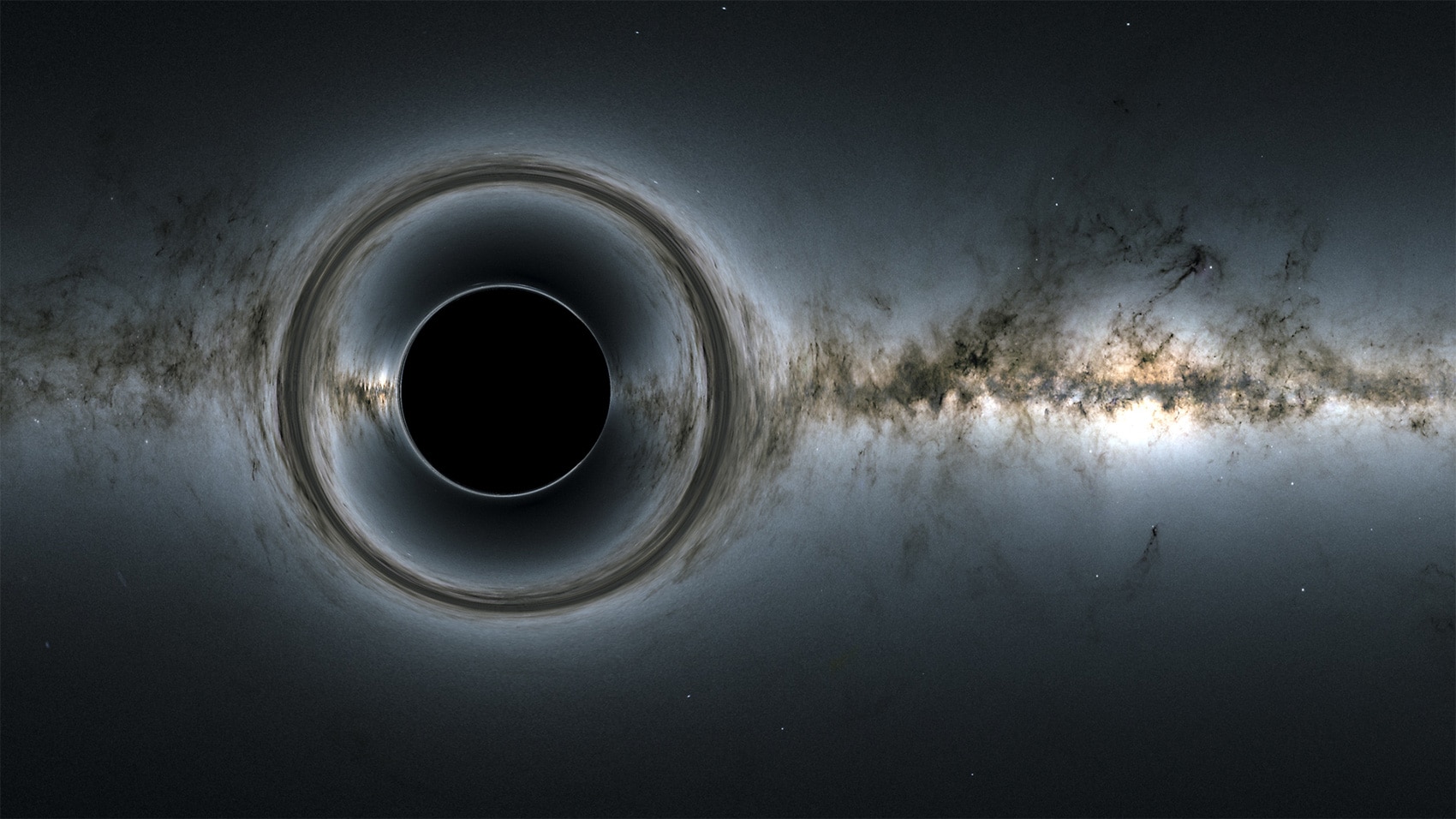 space black hole drain