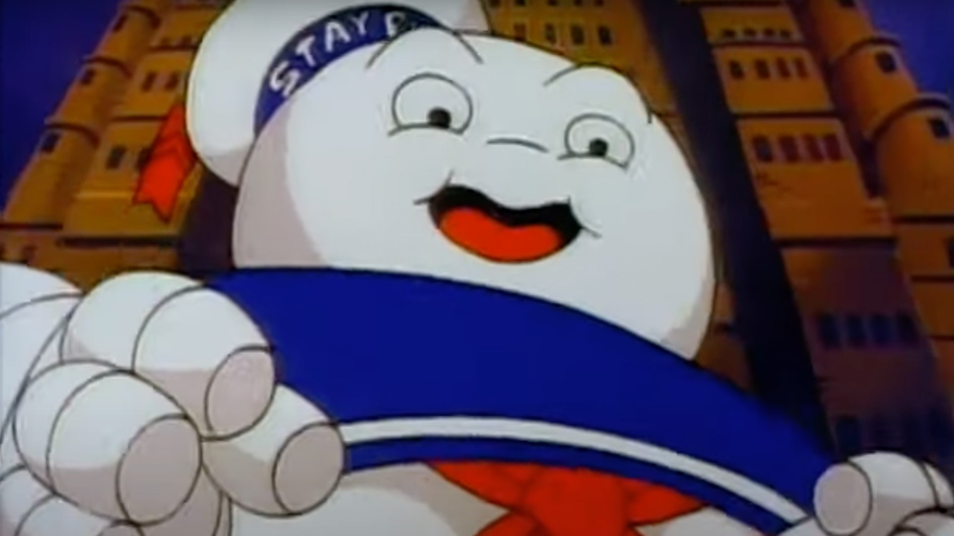Ghostbusters' marshmallow-covered ending gets cartoon recreation starring  'The Real Ghostbusters' - Ghostbusters News