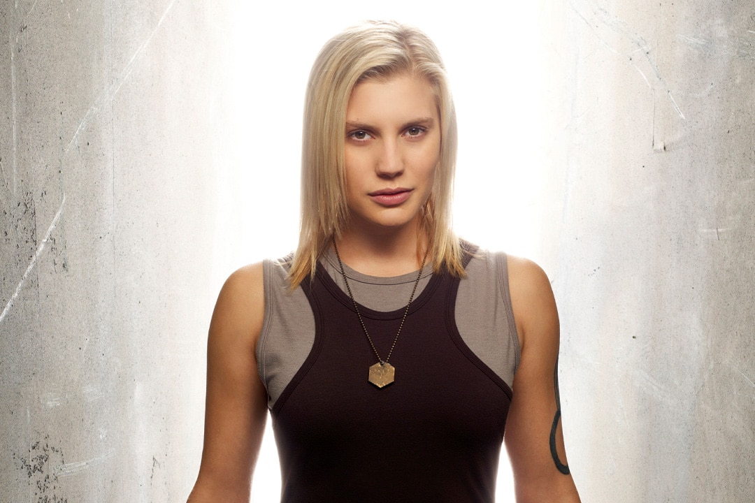 Why Katee Sackhoff Can't Watch OG Battlestar Galactica | SYFY WIRE
