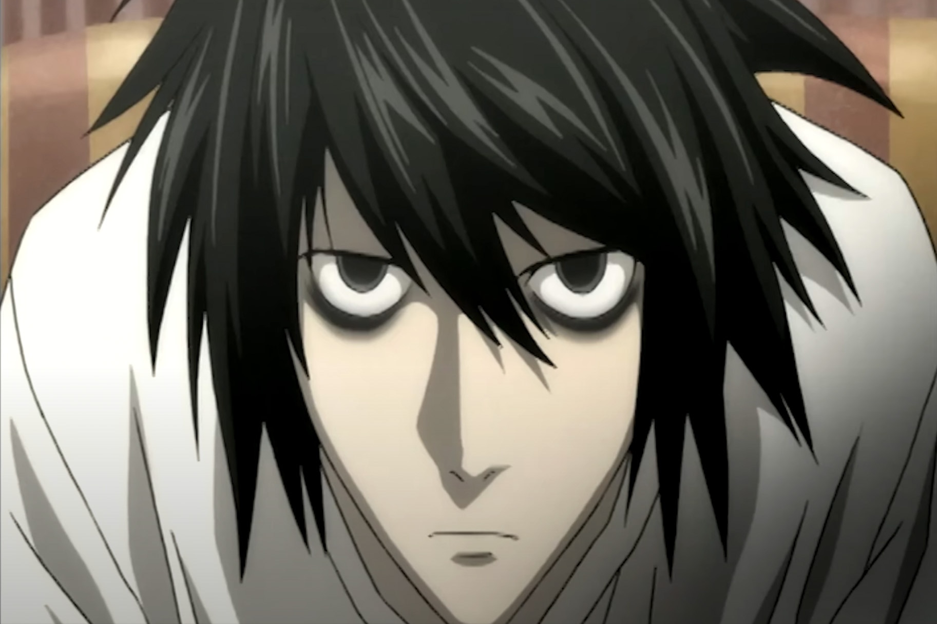 L appears in Death Note.