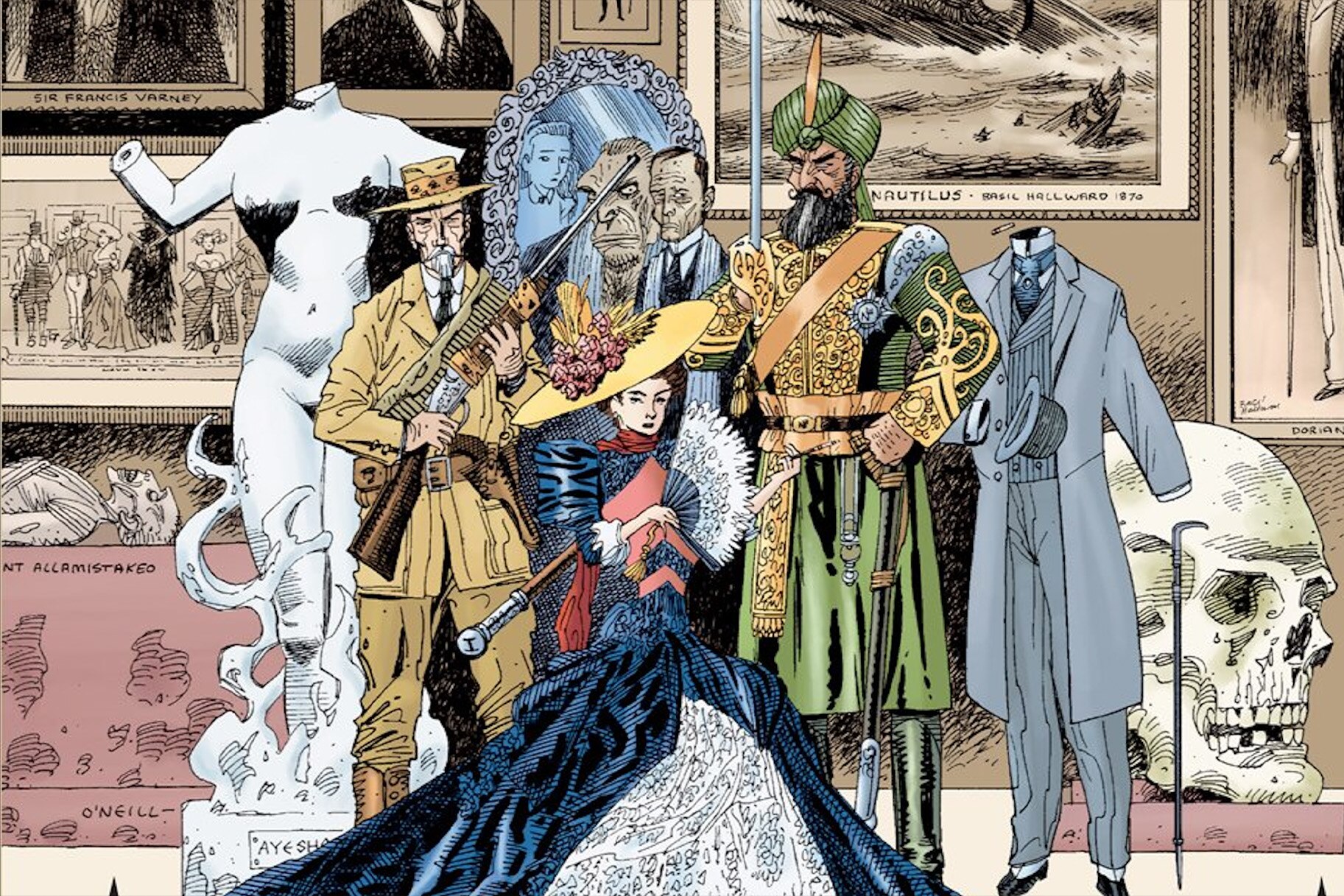 The cover of The League of Extraordinary Gentlemen Vol. 1