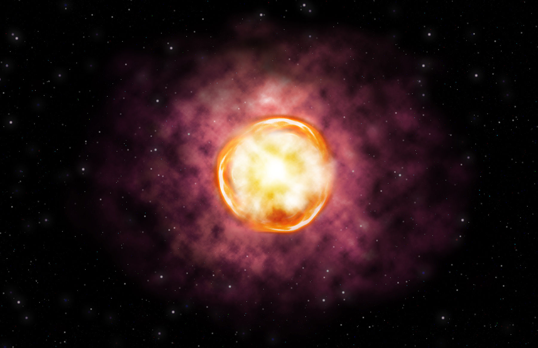 Across the Universe, a star exploded so violently that it *completely* annihilated itself