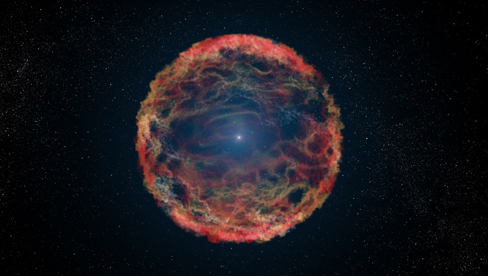 Bad Astronomy, The star that blew up a little then blew up a lot