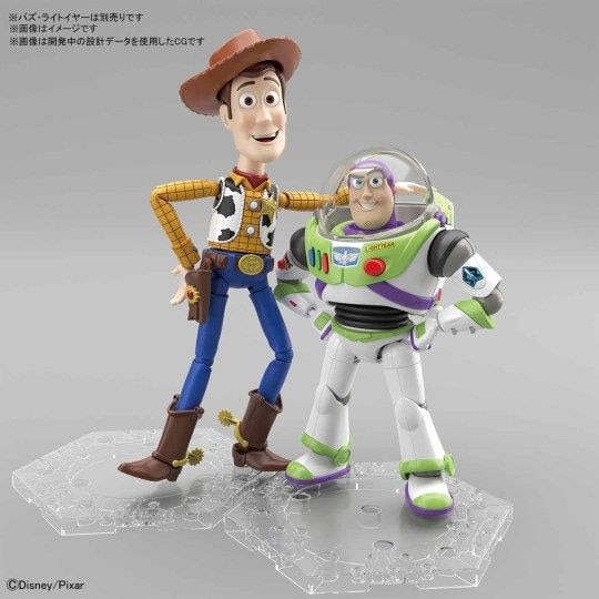Bandai Woody and Buzz Model Kits