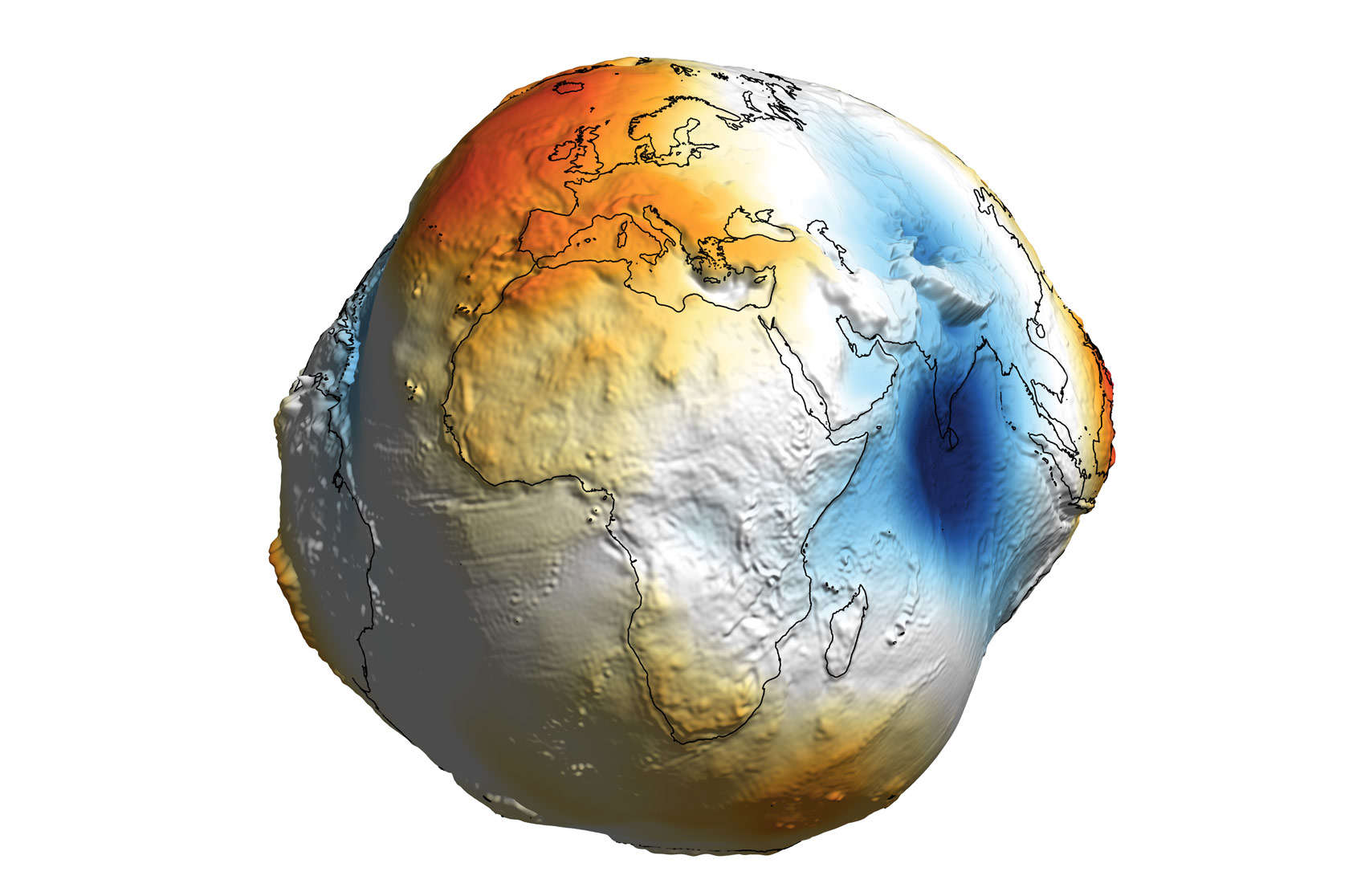 Earth Shape Without Water The Earth Images Revimage Org