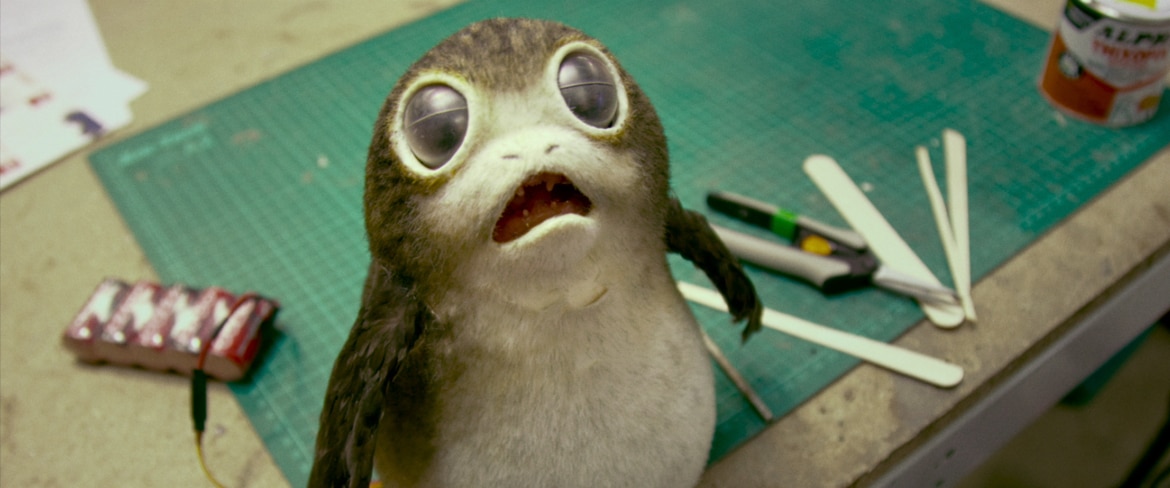 life size porg