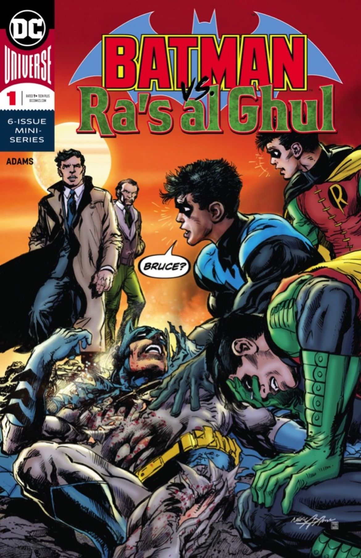 Batman Vs Ras Al Ghul Brings The Great Neal Adams Back To - 