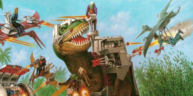 Dinosaucers And Dino Riders The Creators Look Back On Two Very 80s Cartoons