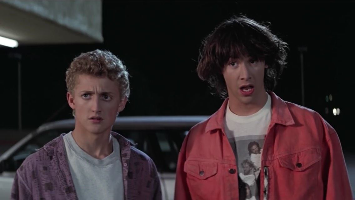 Look of the Week: Bill and Ted's excellent outfits