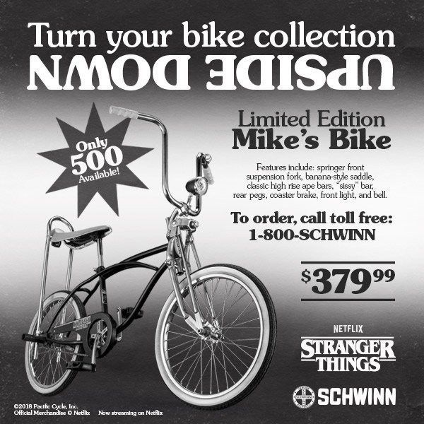 mike's bike stranger things for sale