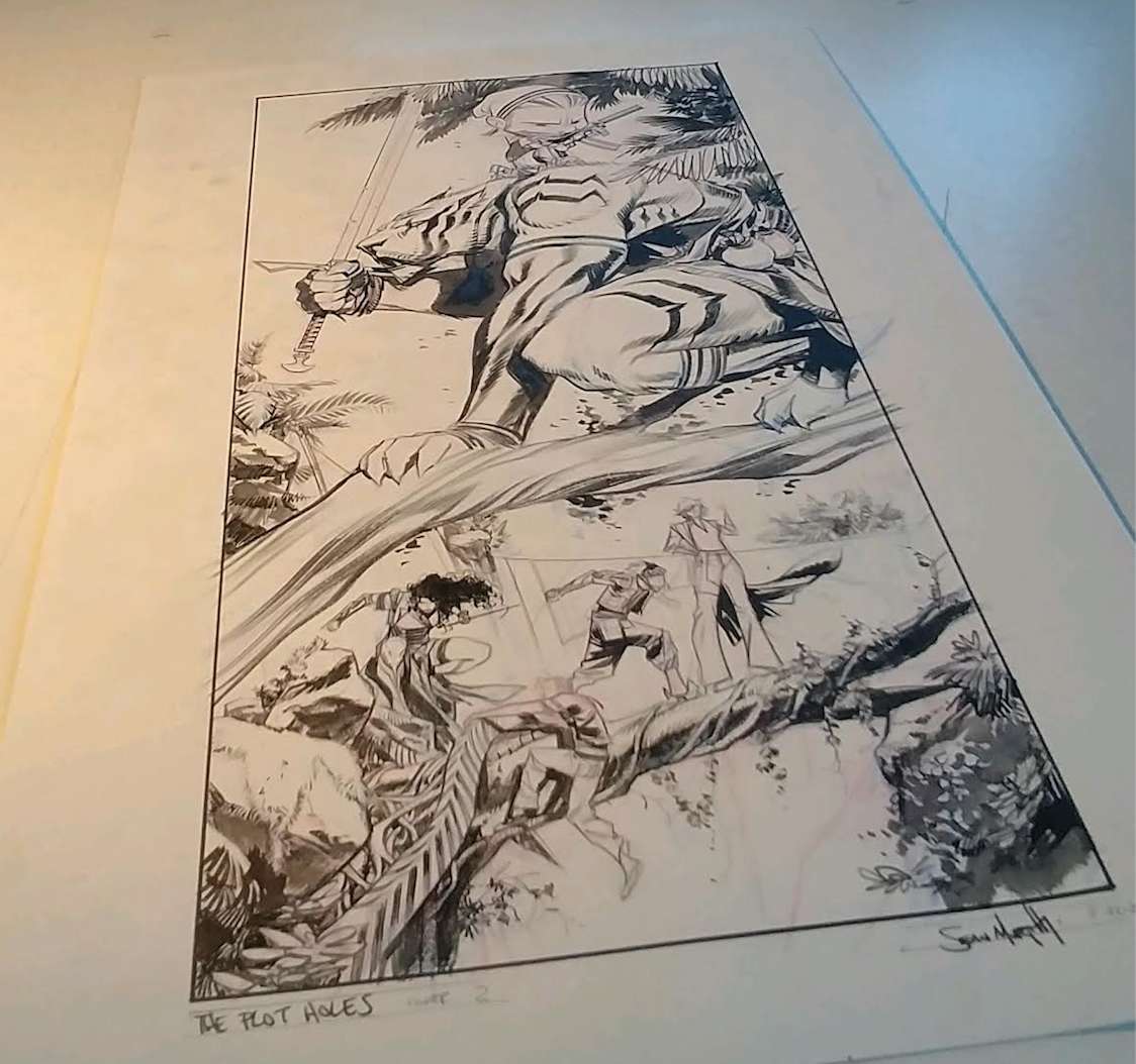 Preview for Sean Murphy's sci-fi fantasy graphic novel project, The ...