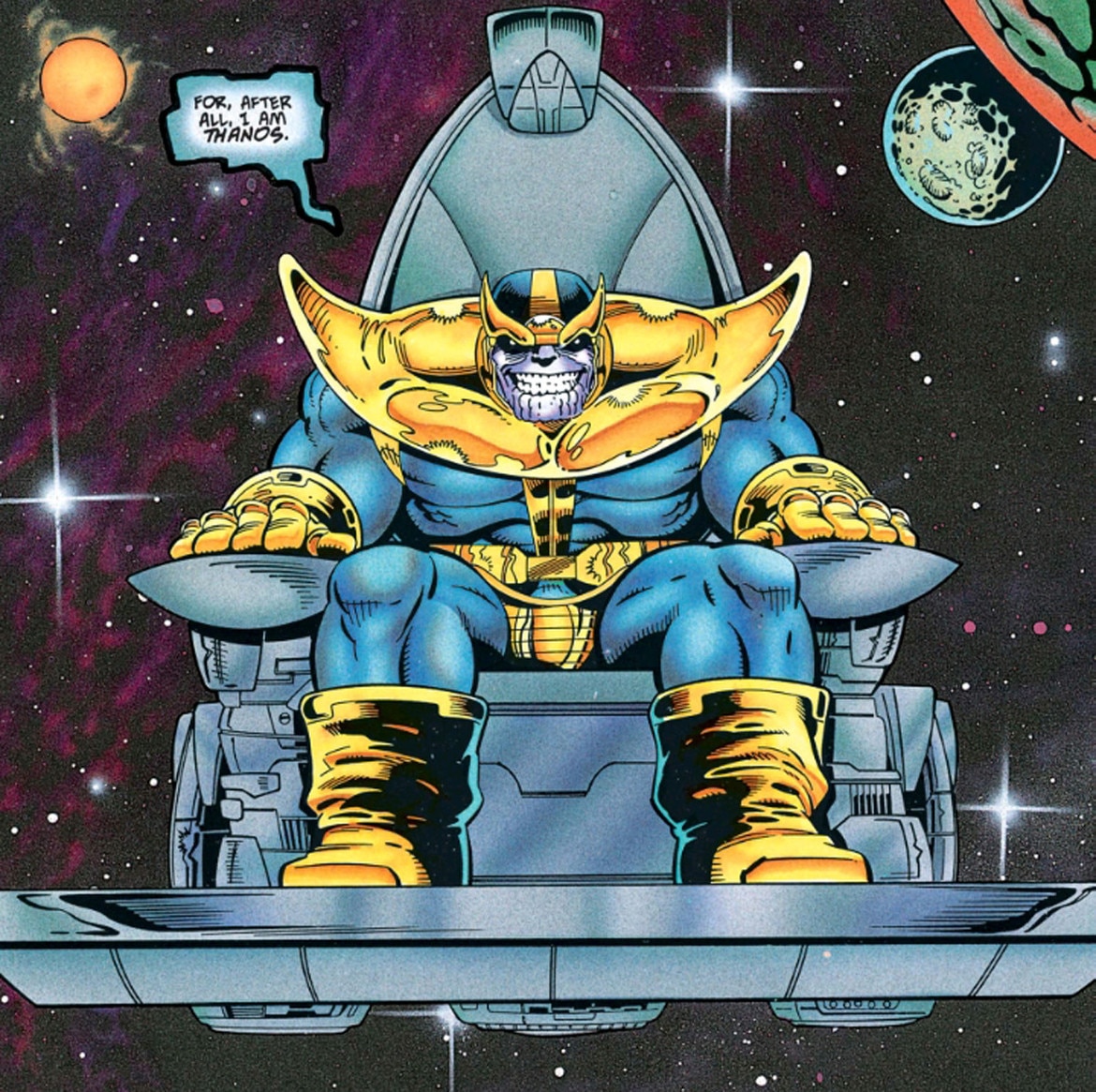 The Bizarre Comic Book Love Story Of Thanos And Death Syfy