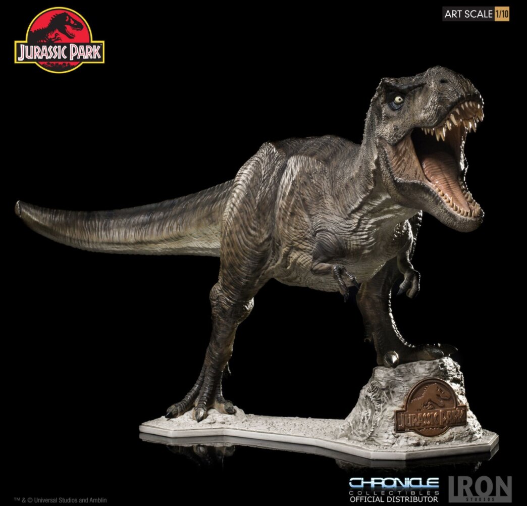 Chronicle Collectibles Jurassic Park T Rex Will Bite Into Your