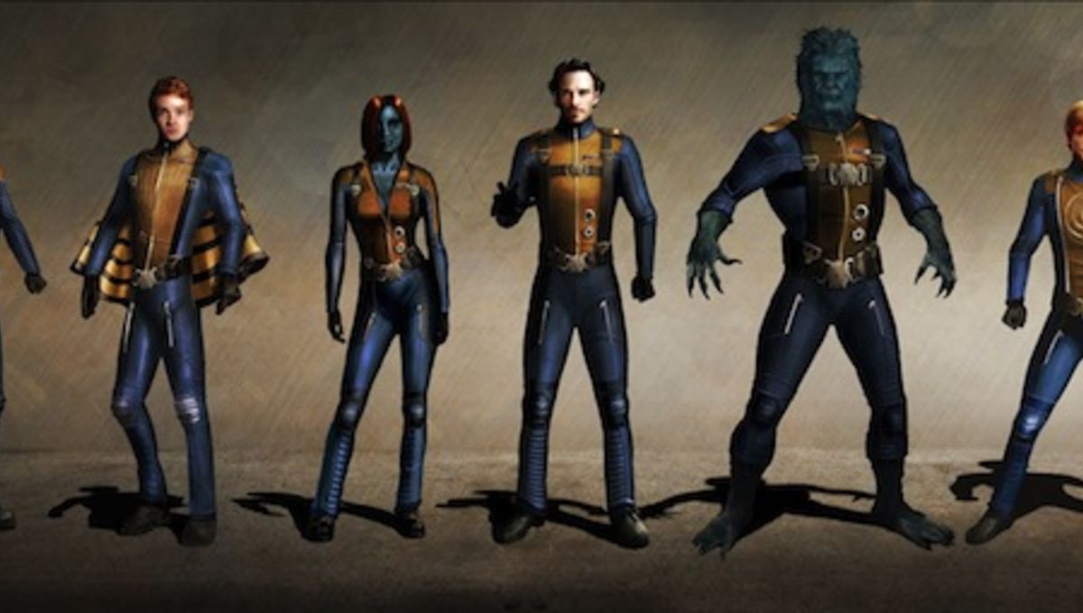 Unused First Class Concept Art Shows Alternate 60s X Men Costumes