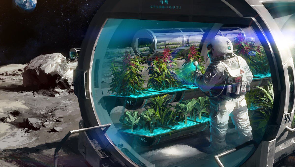 space, the final frontier of farming