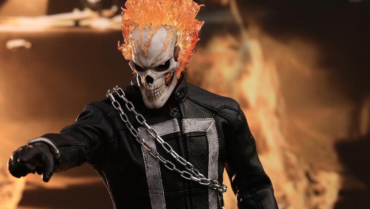 Hot Toys Smokin New Agents Of S H I E L D Ghost Rider Figure